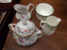 4 pieces of old ceramics