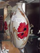 Moorcroft vase, Harvest Poppy