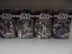Collection of 4 Star Wars figures, The Episode 3 c