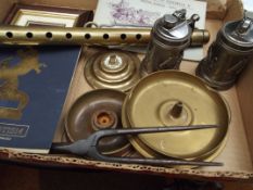 Collection of brass ware and others