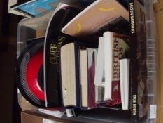 Box of bird books and others