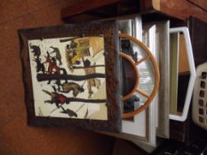 Collection of 9 prints and 2 mirrors