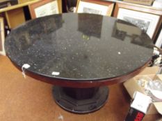Large circular table from a night club