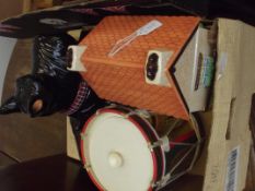 3 novelty biscuit barrels