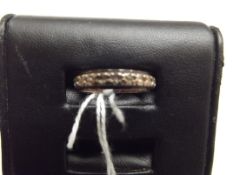 9 ct gold eternity ring