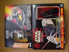 Star Wars speeder bike and one other