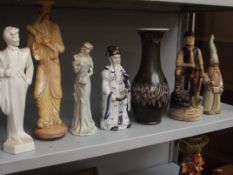 Shelf of ceramics