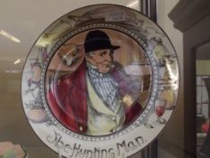 Royal Doulton siriusware plate, The Hunting man
