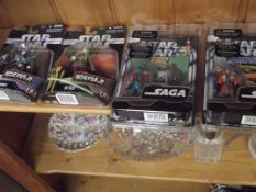 4 Star Wars figures