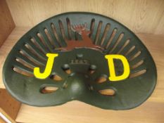 John Deer tractor seat