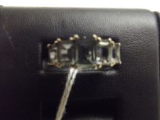 9 ct gold 5 stone dress ring, size P