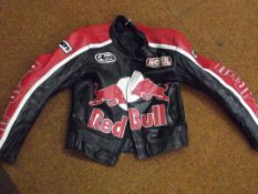 Red bull motor bike jacket
