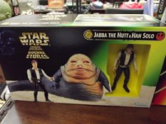 Star Wars Jubba the Hut and Han Solo