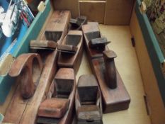 Box of vintage planes