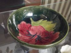 Moorcroft bowl, A/F