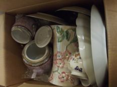 Box of ceramics