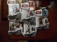 5 Star Wars figures