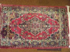 Persian style floor rug