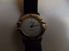 Ladies Omega constellation wrist watch