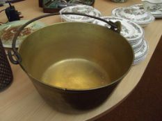 Brass jam pan