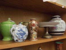 Shelf of ceramics