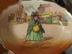 Royal Doulton dickensware plate, sairsy gamp