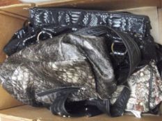Box of handbags