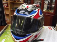 Motor bike helmet