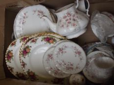 Royal Albert and Parragon part tea set