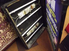 Illuminated advertising sign