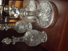 Two good quality decanters