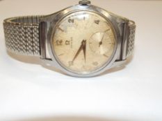 Omega manual wind 1952/3 wristwatch with second su