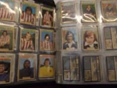 Card album containing over 30 double pages of bubb