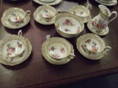 Early 20th century Hammersley & Co 'Dresden Sprays