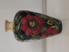 Moorcroft vase in the Pheasant's Eye pattern, impr