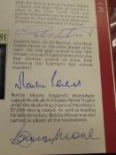 25th Anniversary England Winners stamp album conta