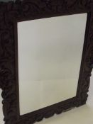19th century bevel edged Rococo style mirror set i