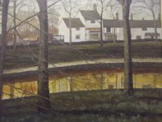 Vera Lowe, Northern artist, oil on board, remnants