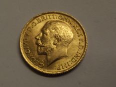 George IV 1915 full sovereign