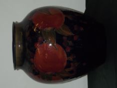 William Moorcroft vase, ovoid form decorated in th
