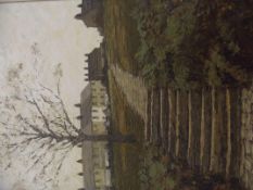 Vera Lowe, Northern artist, oil on board, depictin