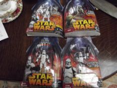 4 Star Wars Revenge of the Sith figures