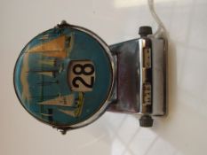 1950s flip desk calendar