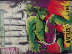 Incredible Hulk wall plaque