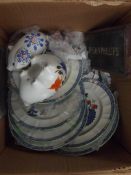 Box of ceramics
