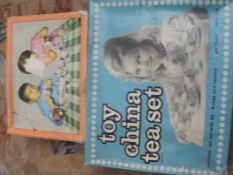 Two vintage child tea set