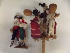 Russian doll group together with a articulating ex