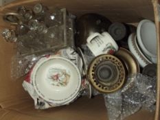 Assorted items to include nursery ware, a Victoria