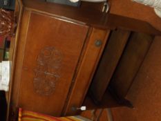 Oak writing bureau