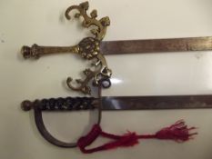 2 display swords